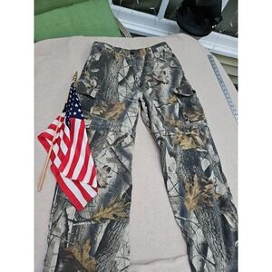 Vintage Camo Pants Convertible Shorts Cargo Liberty Camouflage‎ Realtree 32/34